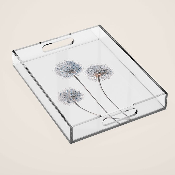 Dandelion 2 Acrylic Tray Gallery Image 1