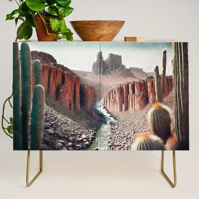 Path to Hon - Nature Landscape Credenza Gallery Image 1