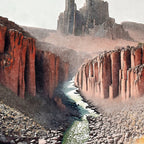 Path to Hon - Nature Landscape Coffee Mug Gallery Image 2