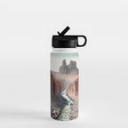Path to Hon - Nature Landscape Water Bottle Gallery Image 1