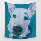 Patches o'Houlihan Dog Portrait Wall Tapestry Gallery Image 4