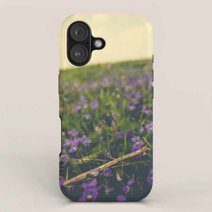 Sweet Violets iPhone Case Gallery Image 1