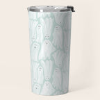 Gossamer Ghosts - soft blue Travel Mug Gallery Image 2