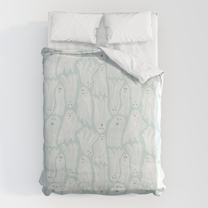 Gossamer Ghosts - soft blue Duvet Cover Gallery Image 6