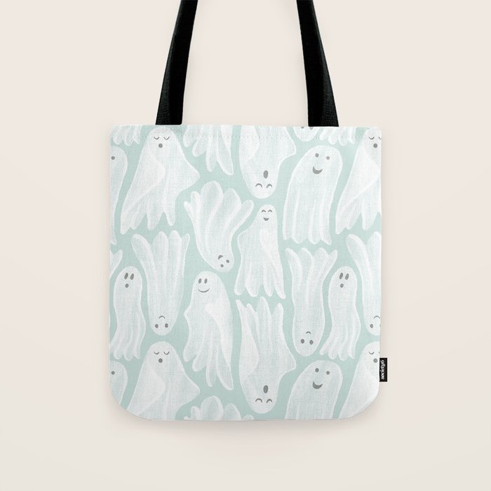 Gossamer Ghosts - soft blue Tote Bag Gallery Image 1