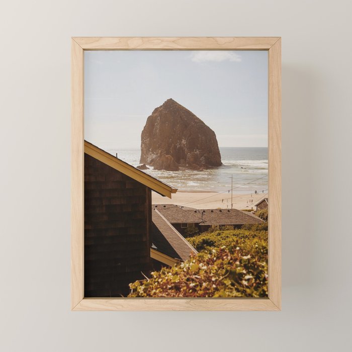 Cannon Beach Cottage Mini Art Print Gallery Image 1