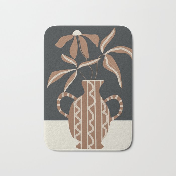 Minimalist Flora 1 Bath Mat Gallery Image 1