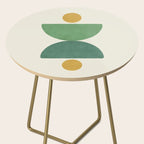 Half-circle Balance - Green Gold Side Table Gallery Image 2