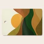 Abstraction_NEW_SUN_LANDSCAPE_SPRING_Minimalism_001B Cutting Board Gallery Image 1
