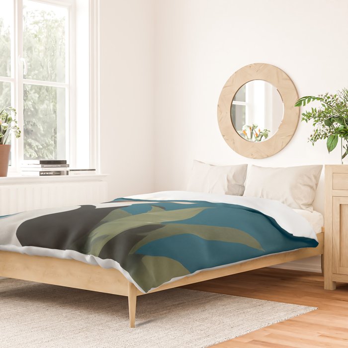 Vintage Elegance in Autumn Light Duvet Cover Gallery Image 2