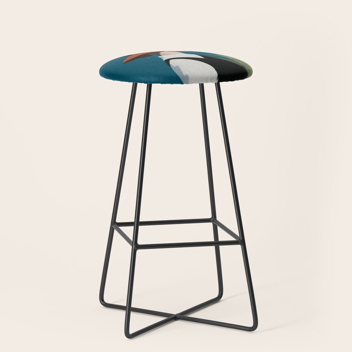 Vintage Elegance in Autumn Light Stool Gallery Image 1