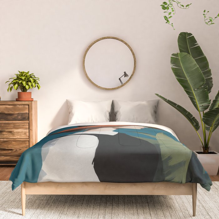 Vintage Elegance in Autumn Light Comforter Gallery Image 3