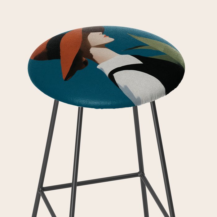 Vintage Elegance in Autumn Light Stool Gallery Image 2