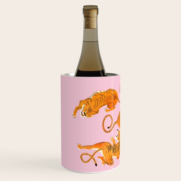 Three fierce tigers Wine Chiller Gallery Image 2