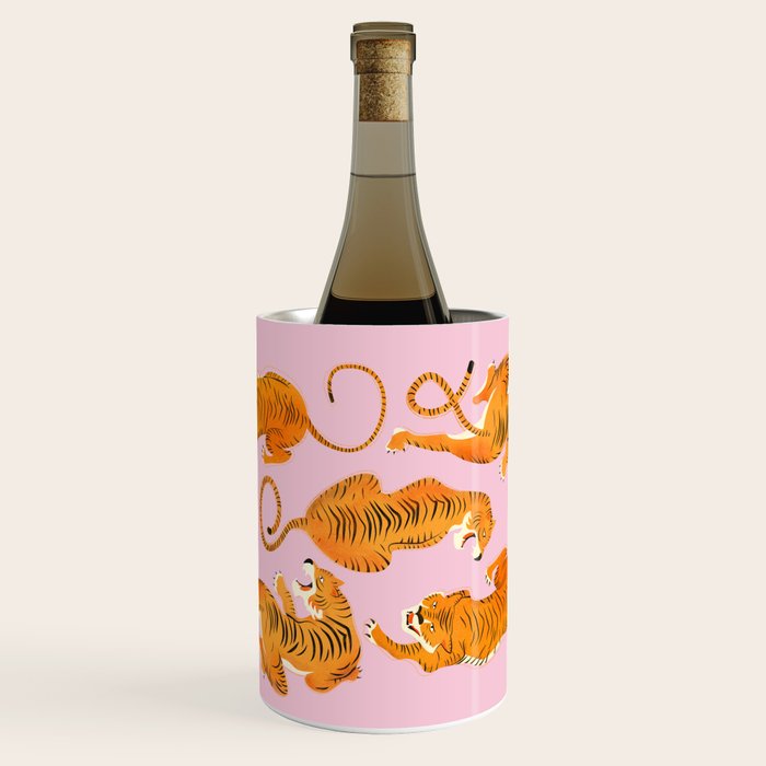 Three fierce tigers Wine Chiller Gallery Image 1