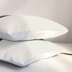 Black & White Minimalist Abstract Shapes Patterns Black Ink Painting Pillow Sham Gallery Image 3