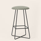 Sage linen Stool Gallery Image 1