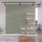 Sage linen Wall Mural Gallery Image 1