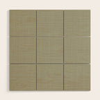 Sage linen Wood Wall Art Gallery Image 1