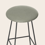 Sage linen Stool Gallery Image 2