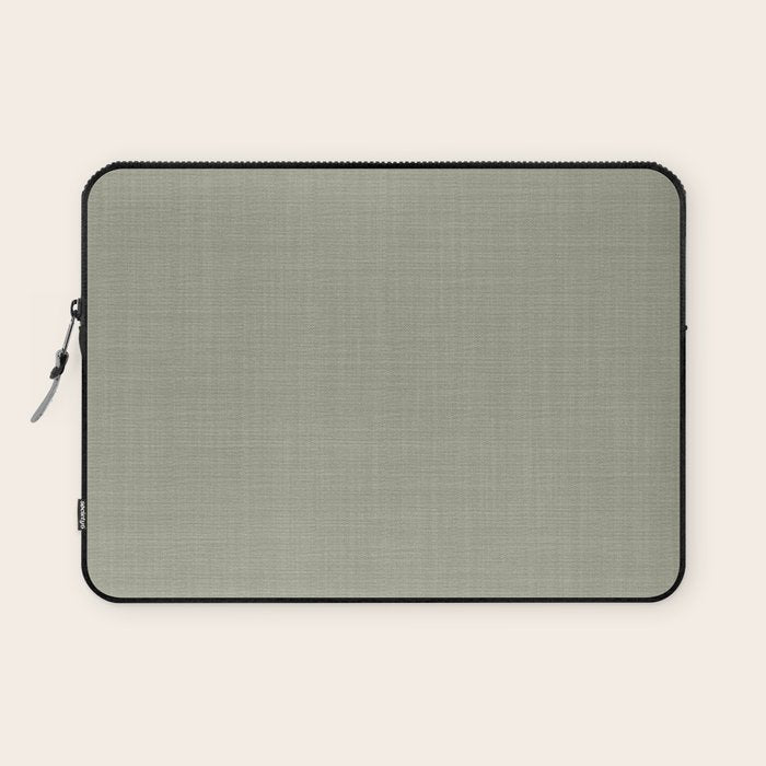 Sage linen Laptop Sleeve Gallery Image 1