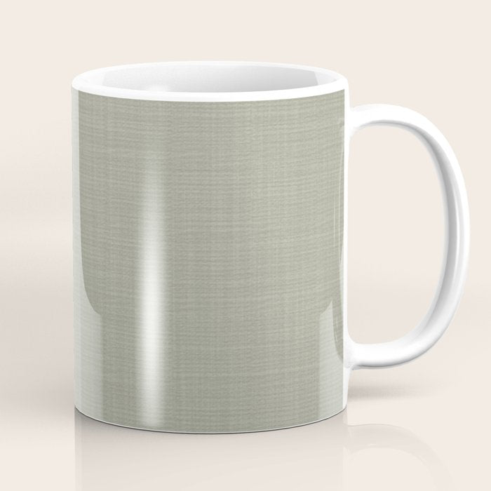 Sage linen Coffee Mug Gallery Image 1