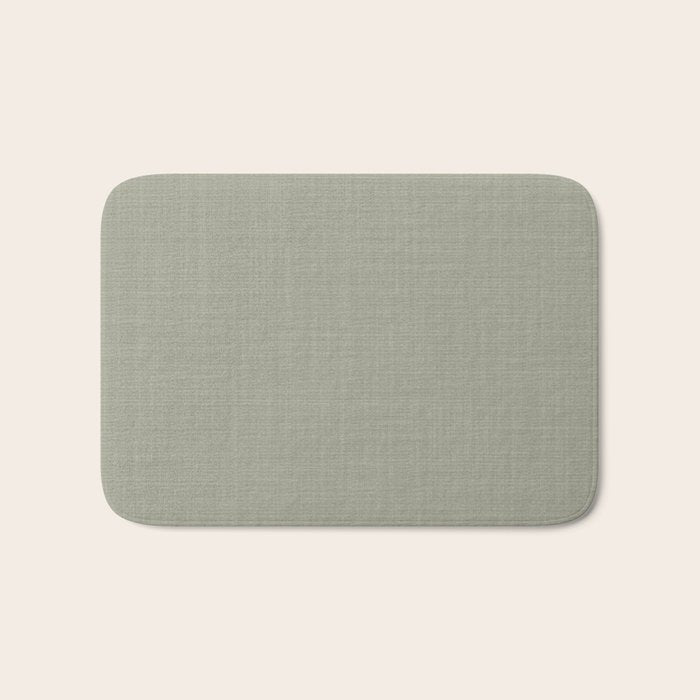 Sage linen Bath Mat Gallery Image 1