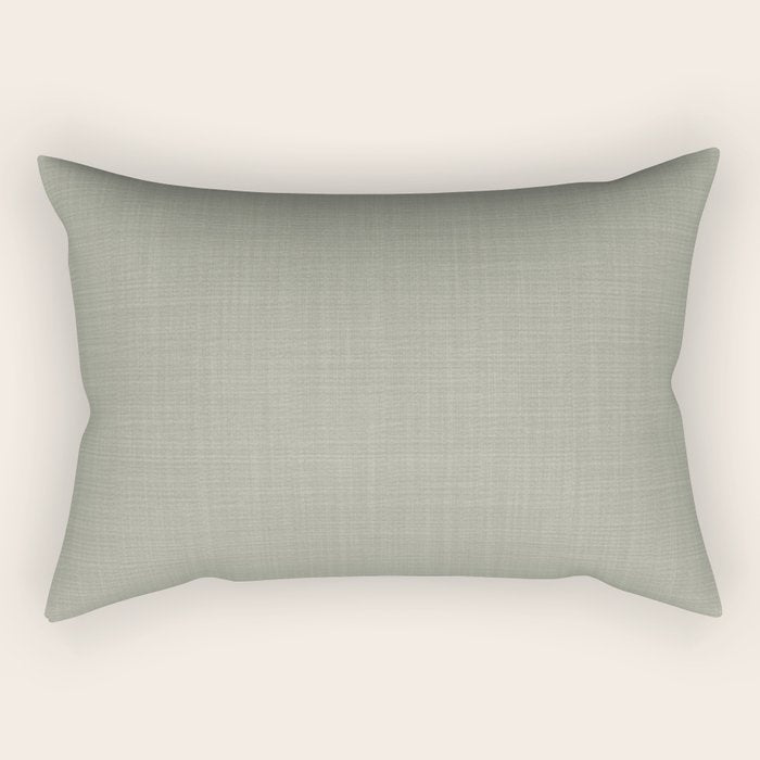 Sage linen Rectangular Pillow Gallery Image 2