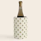 Vintage summer palm tree art pattern Wine Chiller Gallery Image 1