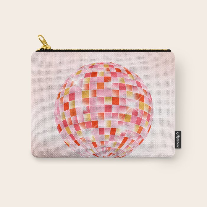 Candy Funk | Disco Ball: Peach Edition Carry All Pouch Gallery Image 1