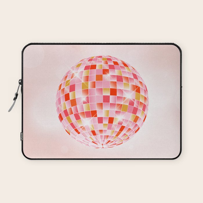 Candy Funk | Disco Ball: Peach Edition Laptop Sleeve Gallery Image 1