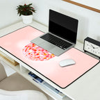 Candy Funk | Disco Ball: Peach Edition Desk Mat Gallery Image 2