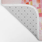 Candy Funk | Disco Ball: Peach Edition Bath Mat Gallery Image 2
