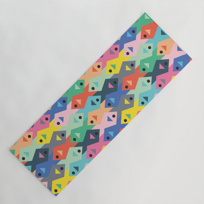 Fish tessellation Yoga Mat Gallery Image 1