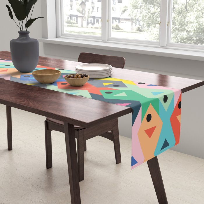 Fish tessellation Table Runner Gallery Image 2