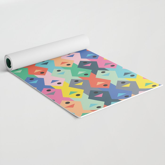 Fish tessellation Yoga Mat Gallery Image 2