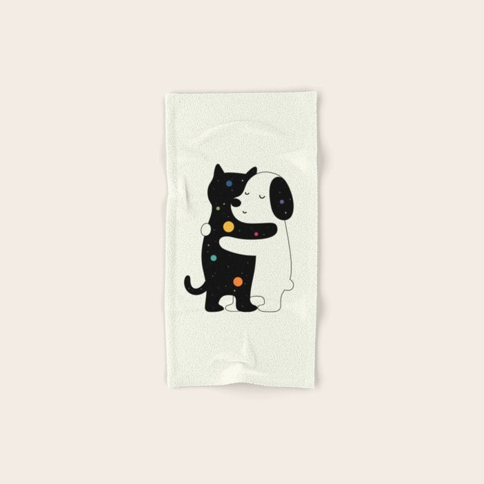 Universal Language Bath Towel Gallery Image 1