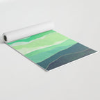 Emerald Spring Yoga Mat Gallery Image 2