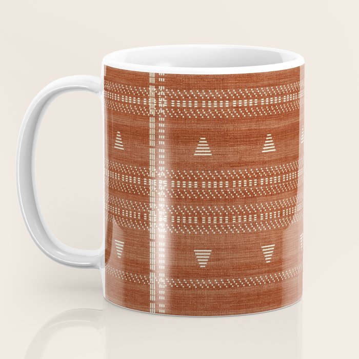 Heddle in Rust Coffee Mug Gallery Image 3