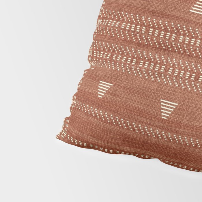 Heddle in Rust Pillow Sham Gallery Image 4
