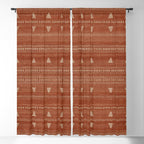 Heddle in Rust Window Curtain Gallery Image 5