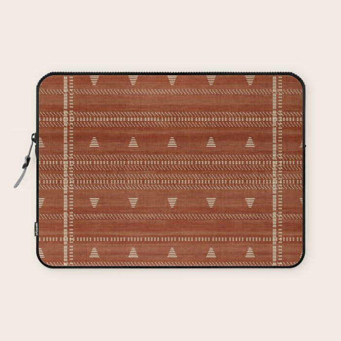 Heddle in Rust Laptop Sleeve Gallery Image 1