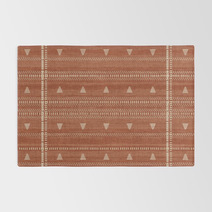 Heddle in Rust Rug Gallery Image 2