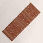 Heddle in Rust Yoga Mat Gallery Image 1