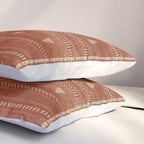 Heddle in Rust Pillow Sham Gallery Image 3