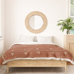 Heddle in Rust Duvet Cover Gallery Image 3