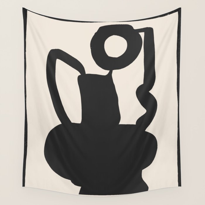 Abstract Art Vase 28 Wall Tapestry Gallery Image 4