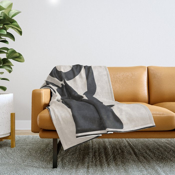 Abstract Art Vase 28 Throw Blanket Gallery Image 1