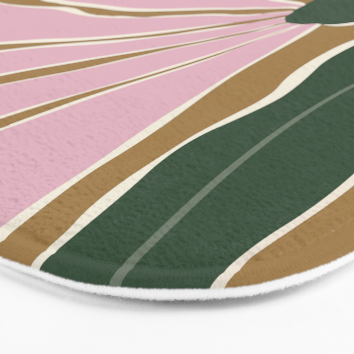 Bold Blooming V Bath Mat Gallery Image 3