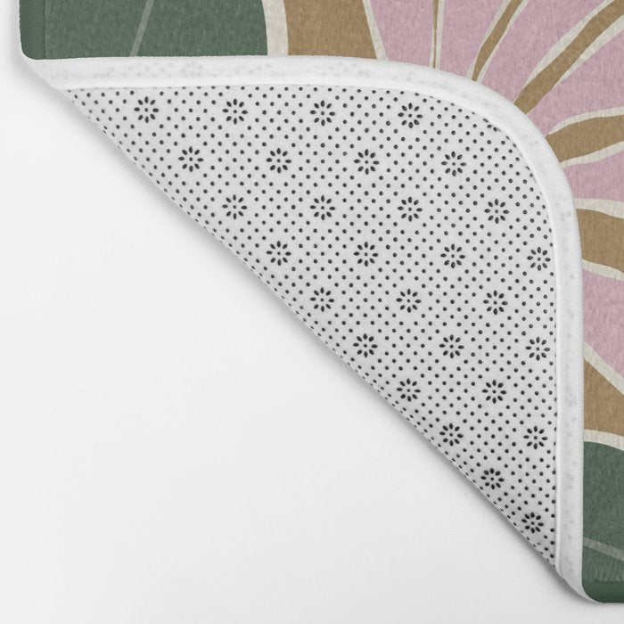Bold Blooming V Bath Mat Gallery Image 2